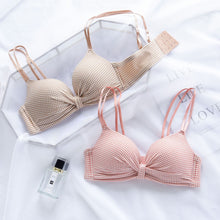 Load image into Gallery viewer, Double Stripped Medium Padded Daily Wear Bra
