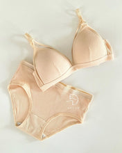Load image into Gallery viewer, Smooth Cotton Double String Daily Wear Bra &amp; Panty Set
