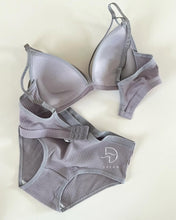 Load image into Gallery viewer, Smooth Cotton Double String Daily Wear Bra &amp; Panty Set
