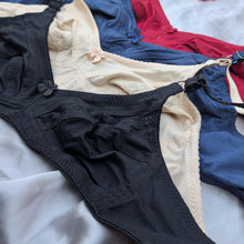 Load image into Gallery viewer, Flower Embroidered Soft Summer Daily Wear Bra
