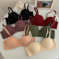 Hand Shape Breathable Half Cup Padded Bra
