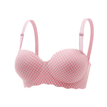 Load image into Gallery viewer, Double Padded Hand Shaped Half Cup Pushup Bra
