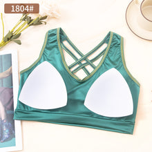 Load image into Gallery viewer, Ice Silk Back Cross Bra &amp; Thongs Set
