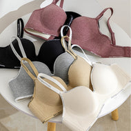 Very Soft Double Padded Foamy Jersey Bra