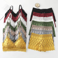 Leaf Padded Bra & Penty Set
