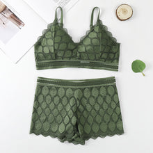 Load image into Gallery viewer, Leaf Padded Bra &amp; Penty Set
