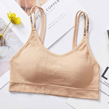 Load image into Gallery viewer, Love Secret Written Double Stripped Bralette
