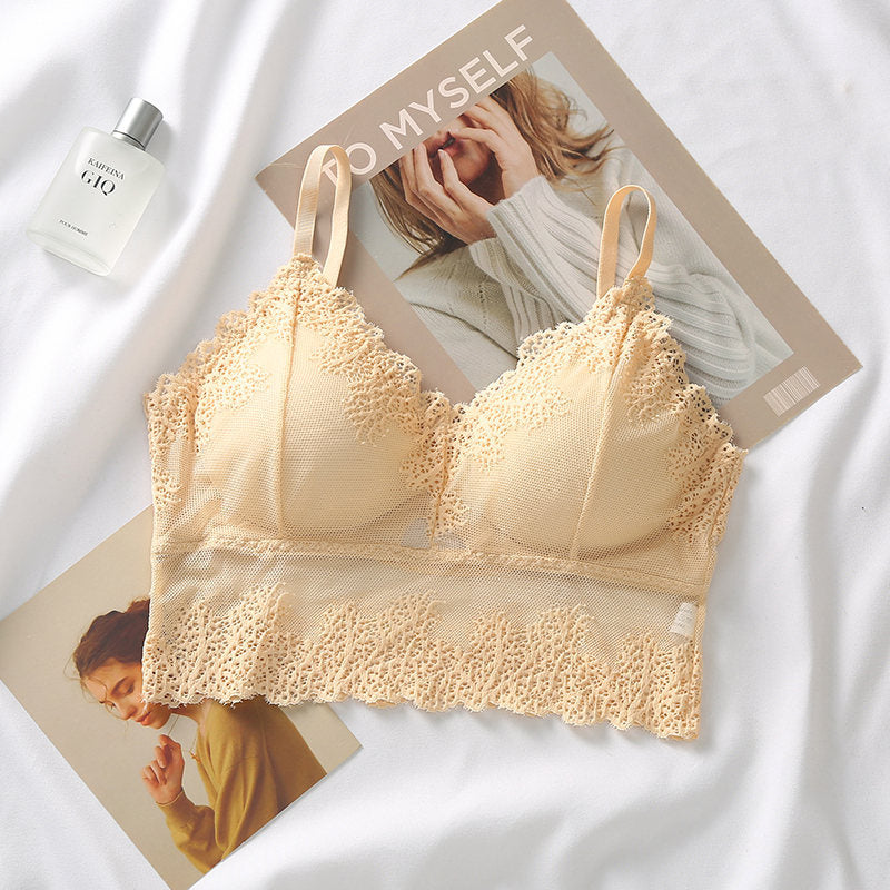 Flower Net Bralette