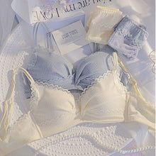 Load image into Gallery viewer, Very Soft &amp; Smooth Lace Design Bra Set
