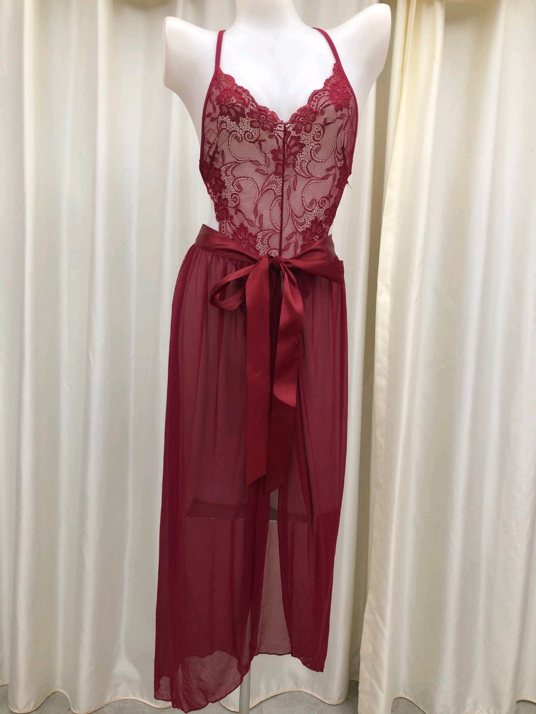 Top & Skirt Separate Nighty (8693)