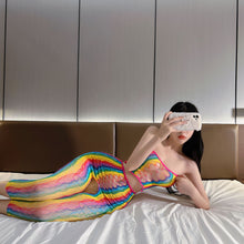 Load image into Gallery viewer, Rainbow Design Stockings (103)
