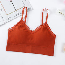 Load image into Gallery viewer, Thin Strips Soft Lace Design Daily Wear Bralette
