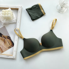 Load image into Gallery viewer, Linning Seamless  Double Padded Soft Bra Set
