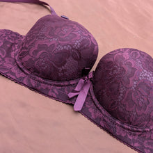 Load image into Gallery viewer, Deep Cup Wired Single Padded Bridal Bra Set
