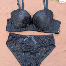 Load image into Gallery viewer, Deep Cup Wired Single Padded Bridal Bra Set

