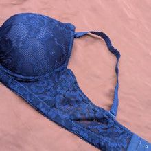 Load image into Gallery viewer, Deep Cup Wired Single Padded Bridal Bra Set
