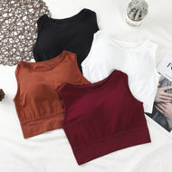 Sleevless Light Padded Relaxing Top