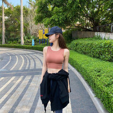 Load image into Gallery viewer, Sleevless Light Padded Relaxing Top
