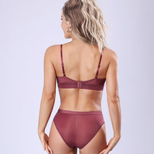Load image into Gallery viewer, Smooth Elastane Summer Light Padded Bra &amp; Panty Set
