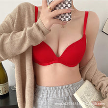 Load image into Gallery viewer, Jersey T-Shirt Soft Single  Padded Bra
