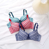 Check Design Elegant Wired Daily Wear Pushup Bra
