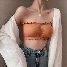 Load image into Gallery viewer, Wrinkle Strapless Light Padded Bra
