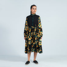 Load image into Gallery viewer, Black Floral Frock
