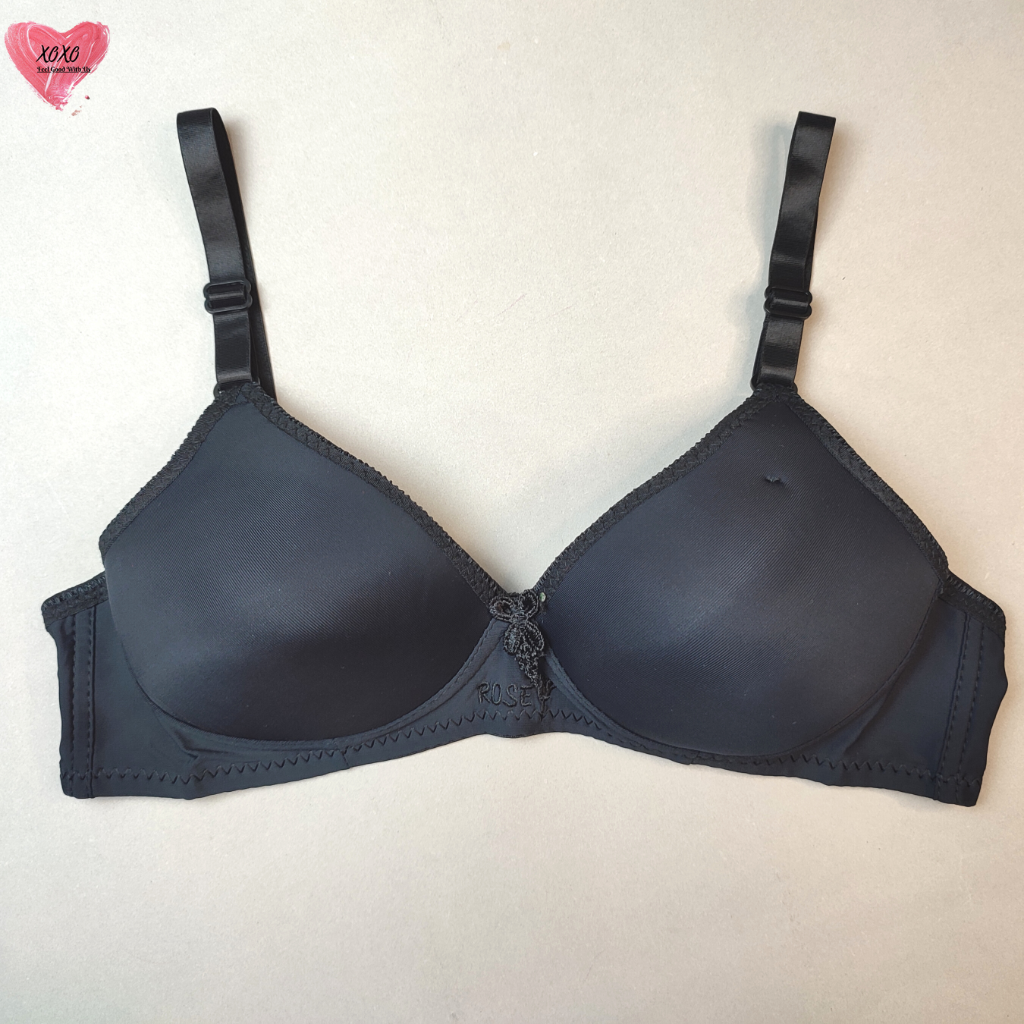 Xoxo Cotton Single Padded Wire Free Bra