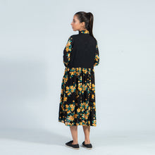 Load image into Gallery viewer, Black Floral Frock
