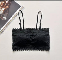 Load image into Gallery viewer, Stripped Padded Bra&#39;s Xoxostorepk Black 
