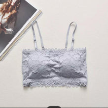 Load image into Gallery viewer, Stripped Padded Bra&#39;s Xoxostorepk Grey 

