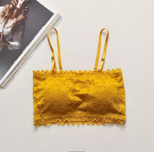 Load image into Gallery viewer, Stripped Padded Bra&#39;s Xoxostorepk Yellow 
