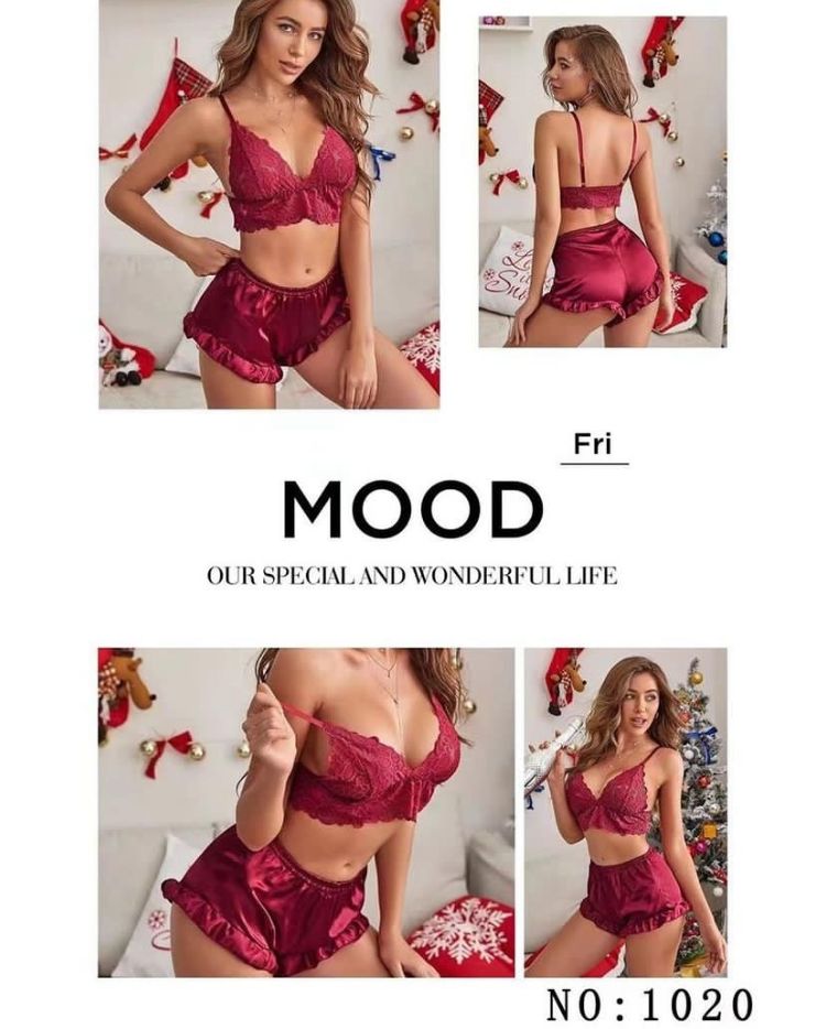 Mood Silk & Net Nighty