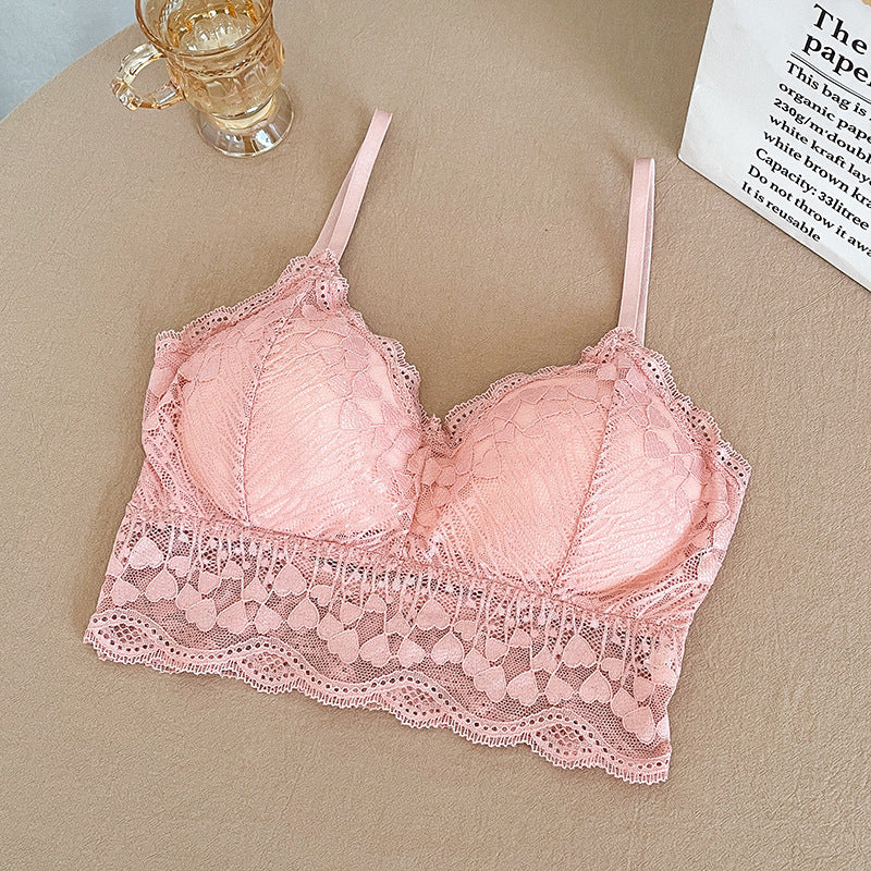 Deep Back Neck Bra & Panty Set